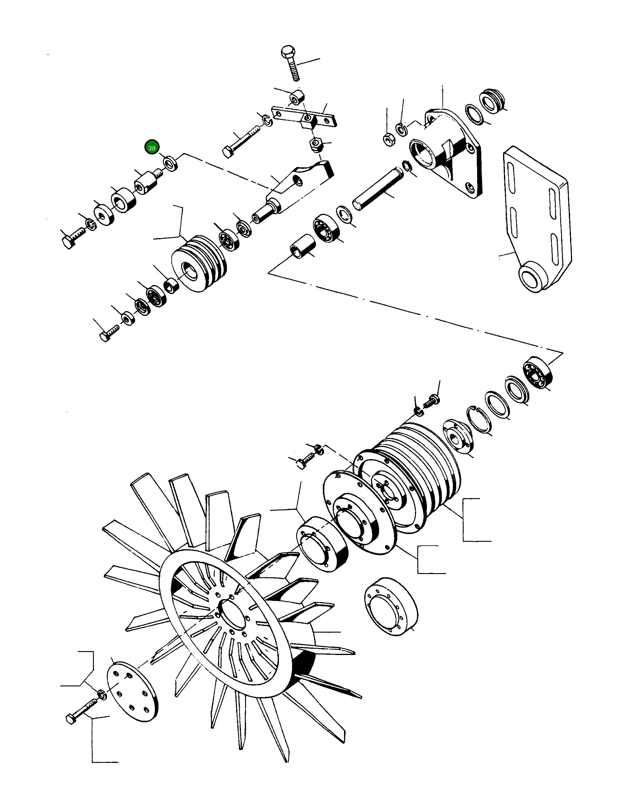Кольцо 2872357M1 Komatsu