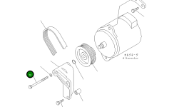 Болт CU3910527 Komatsu