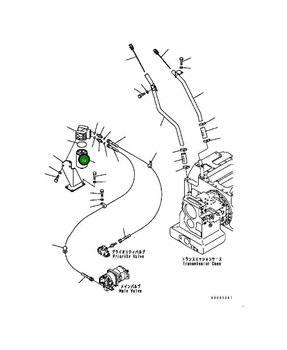 Кольцо уплотнительное (O-Ring) 23S-49-13132  Komatsu