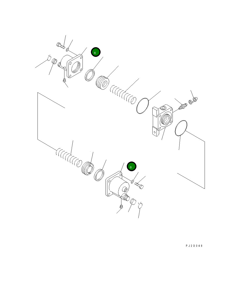 Кольцо уплотнительное (O-Ring) 41E-35-11530 Komatsu