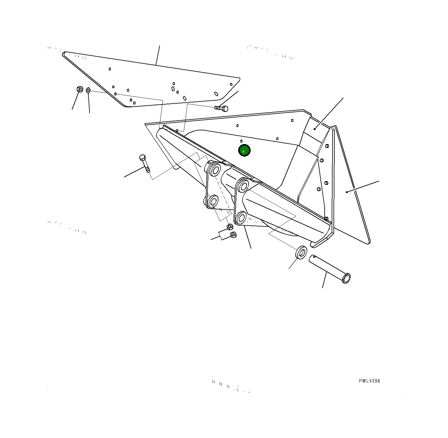 Болт 0101082460 Komatsu