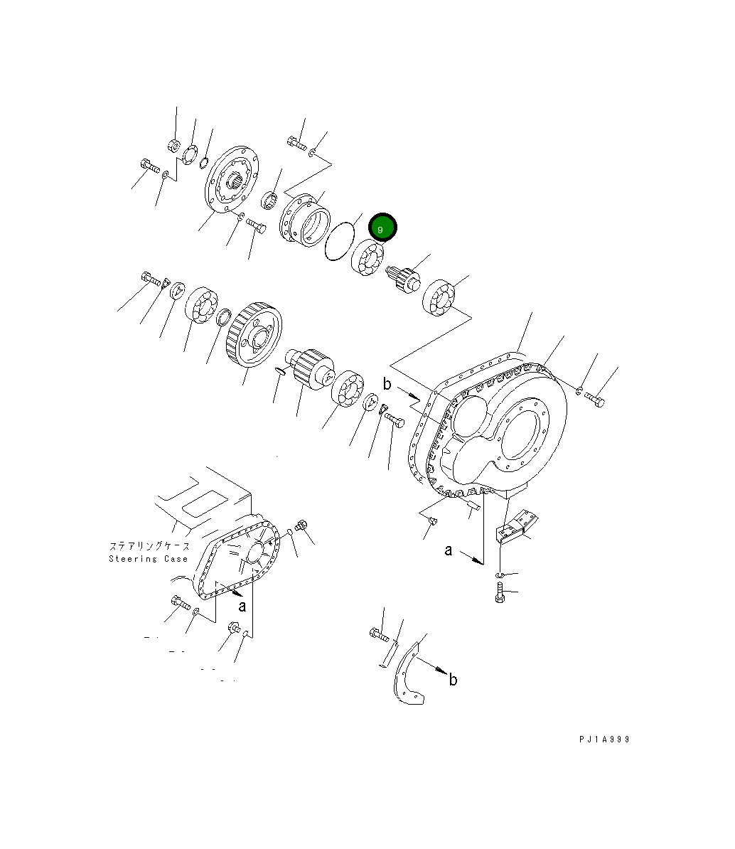 Кольцо уплотнительное (O-Ring) 07000-45235 Komatsu