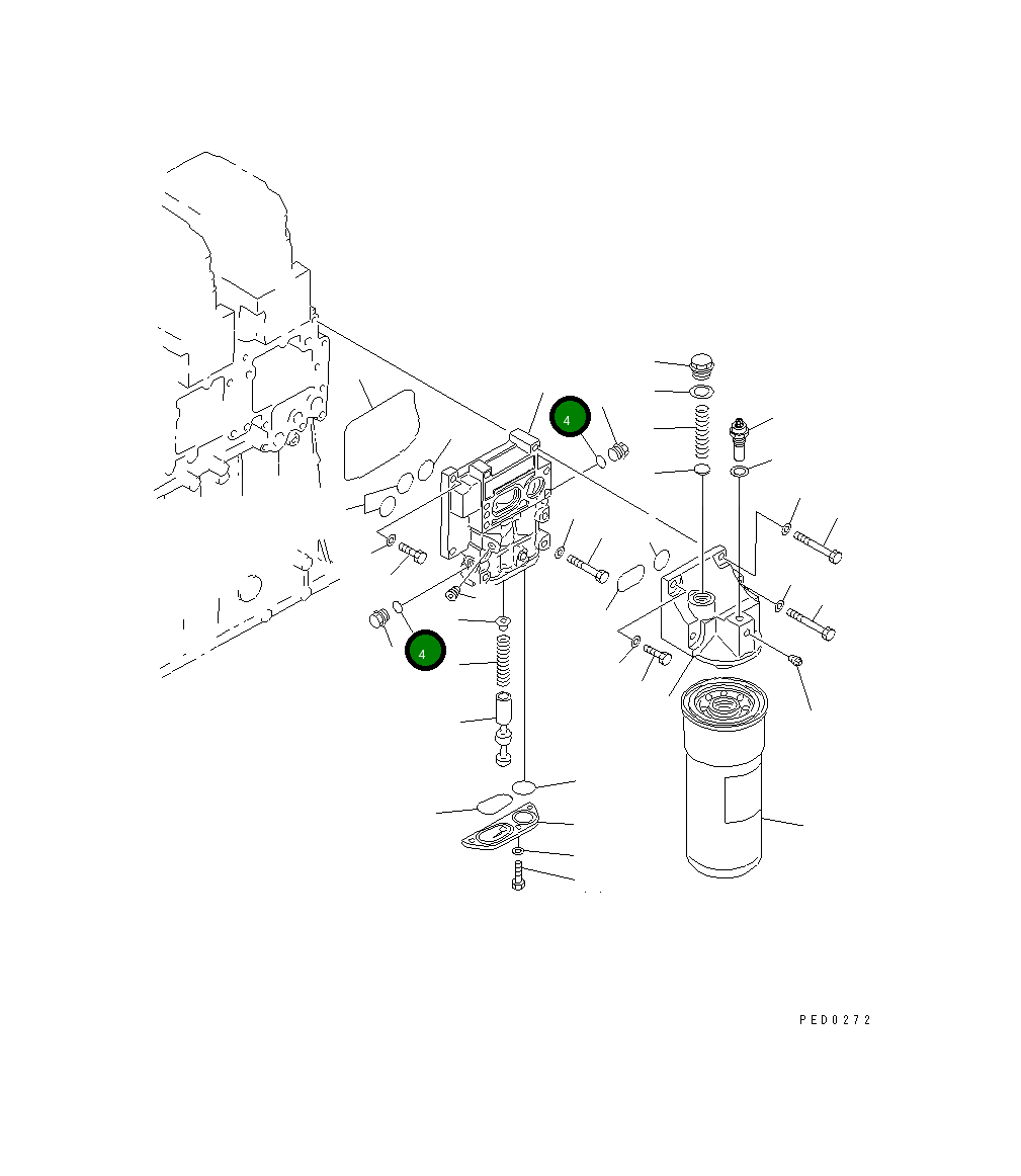 Кольцо уплотнительное (O-Ring) 07000-62018 Komatsu