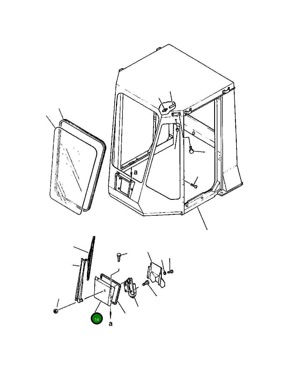 Крышка 419-925-1260 Komatsu