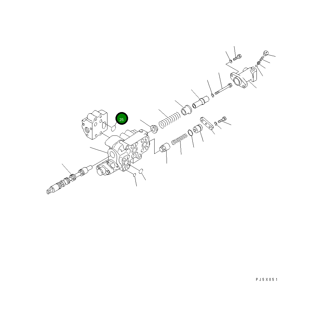 Кольцо уплотнительное (O-Ring) 07000-53028 Komatsu