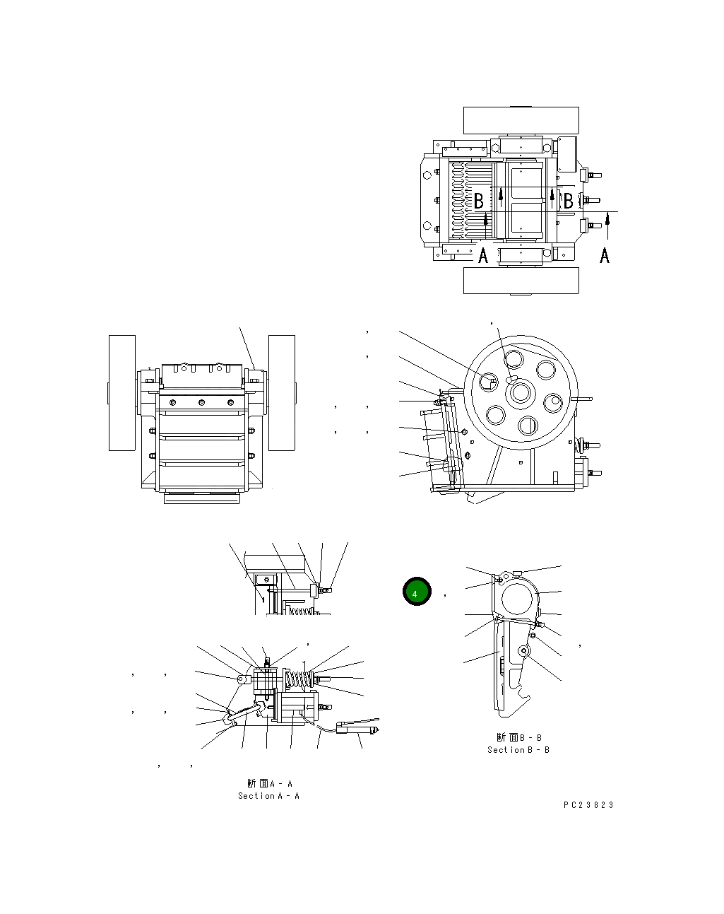 Болт 8206-70-3640  Komatsu