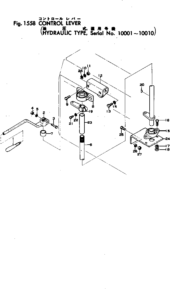 Болт 01040-41245 Komatsu
