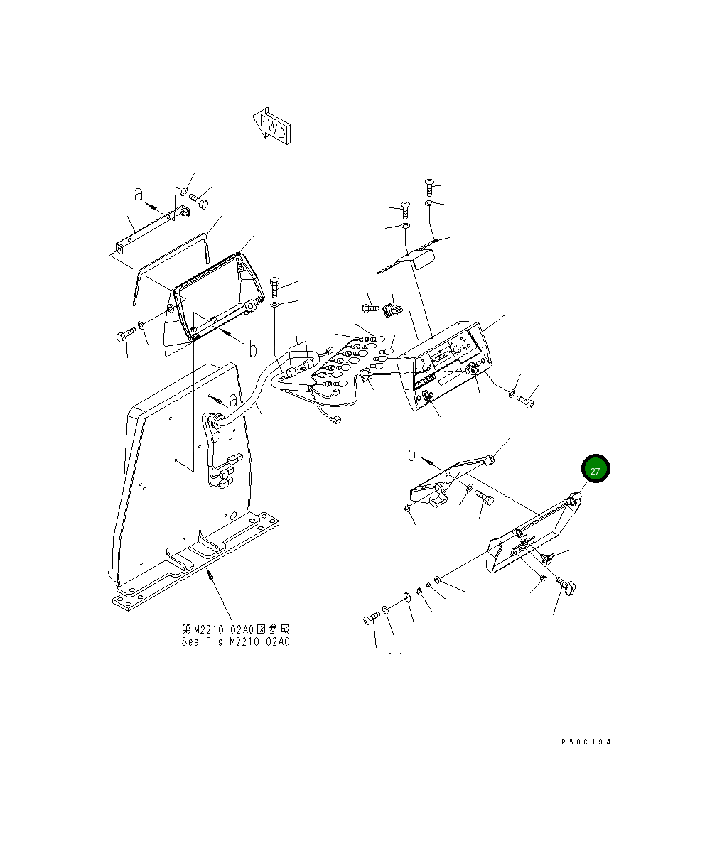 Крышка 11Y-54-19122  Komatsu