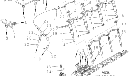 Шнур KT1G796-6556-0 Komatsu