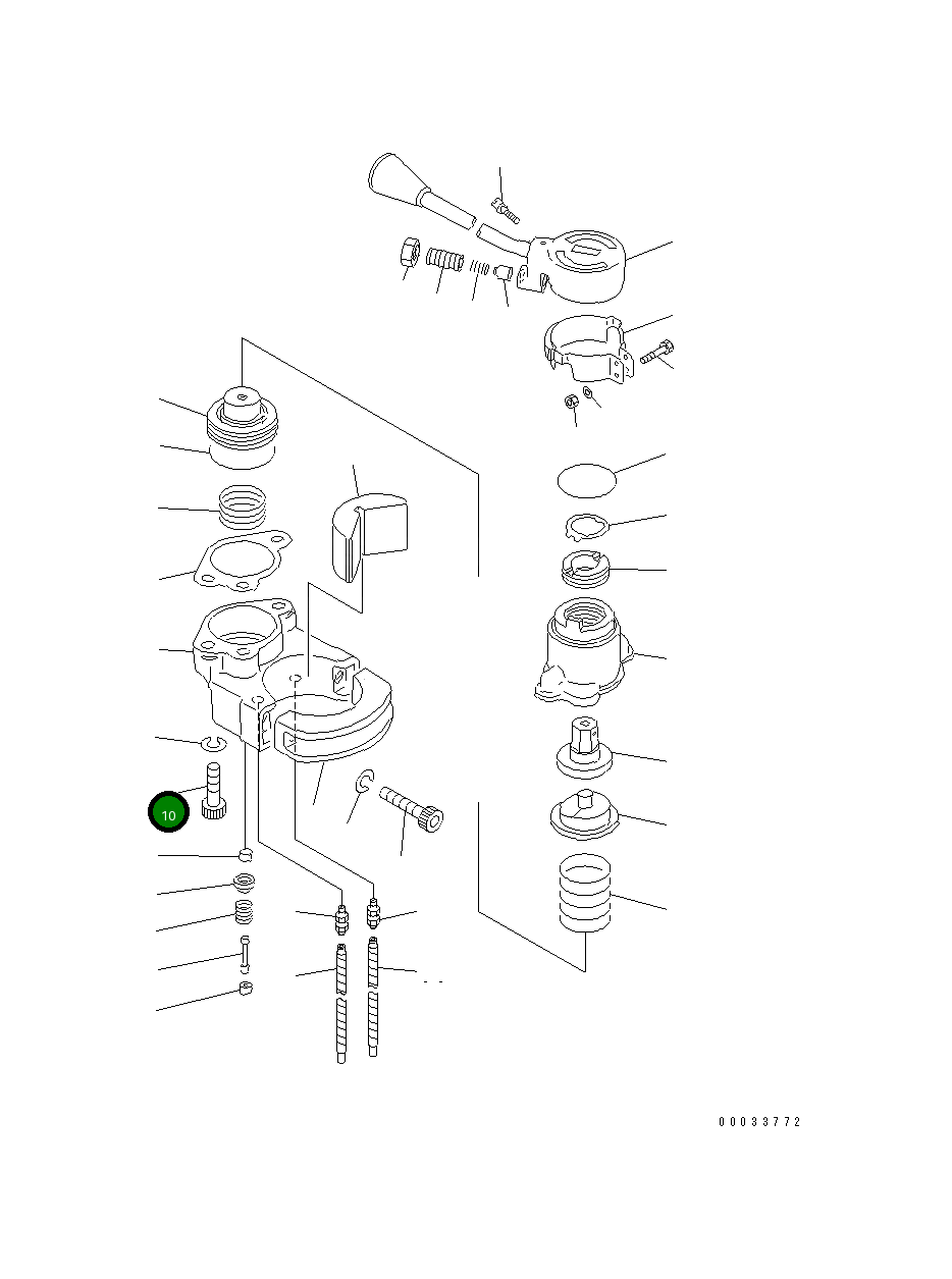Болт 566-35-16180 Komatsu