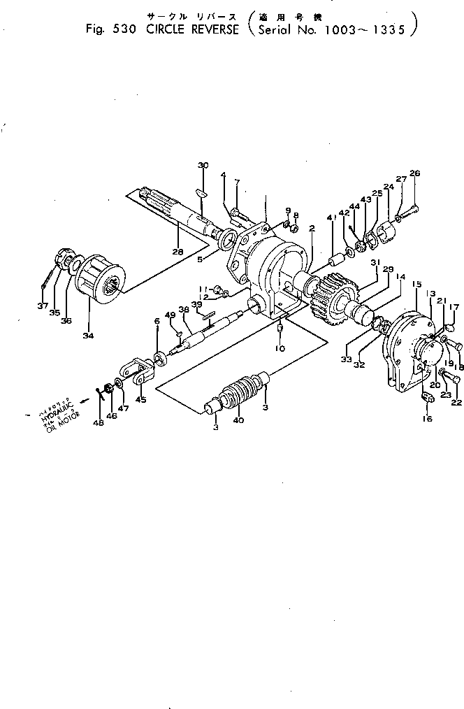 Болт 01000-42055  Komatsu