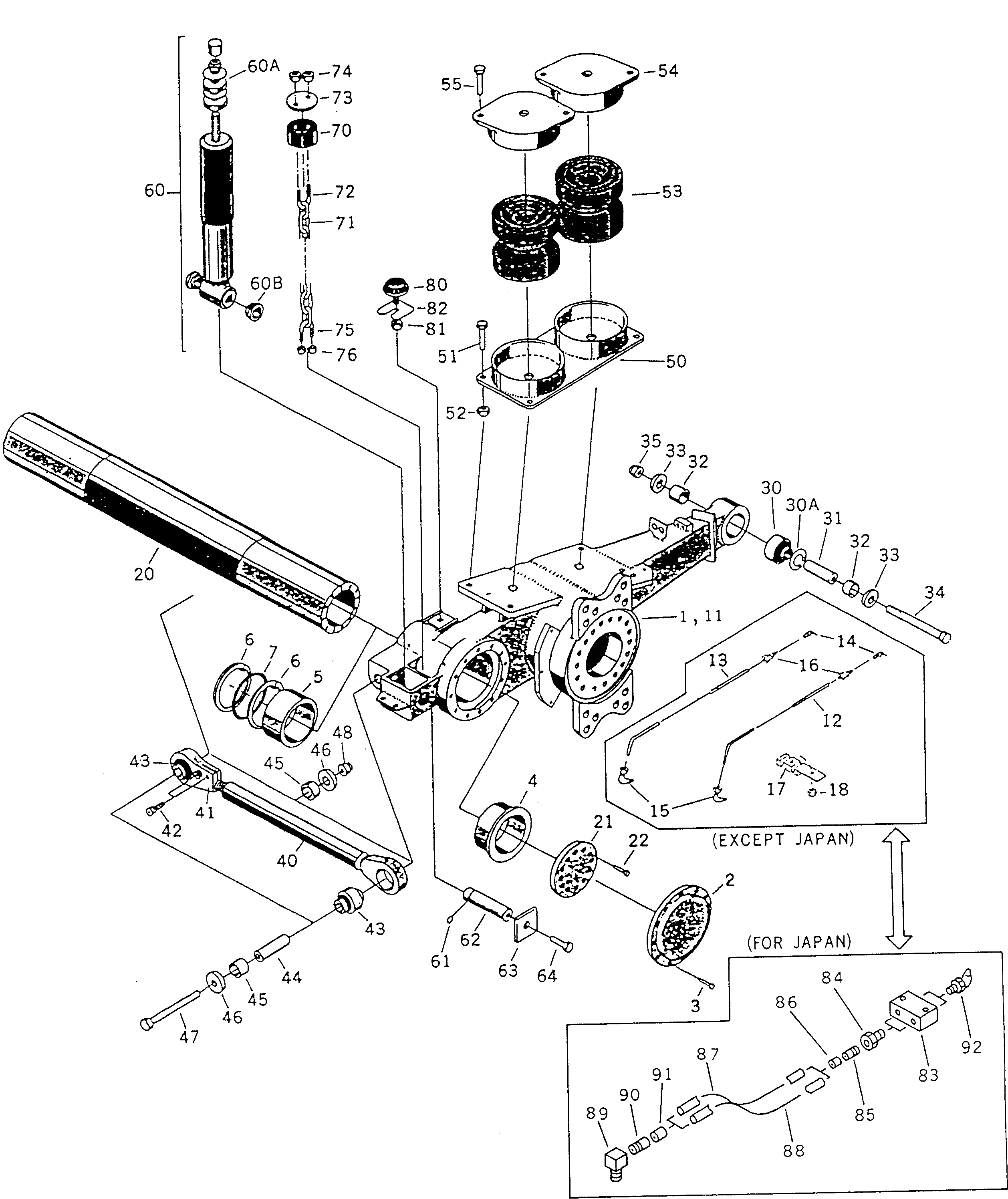 Кольцо уплотнительное (O-Ring) BW057239  Komatsu