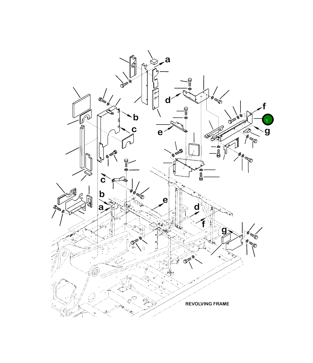 Крышка 207-54-42311  Komatsu