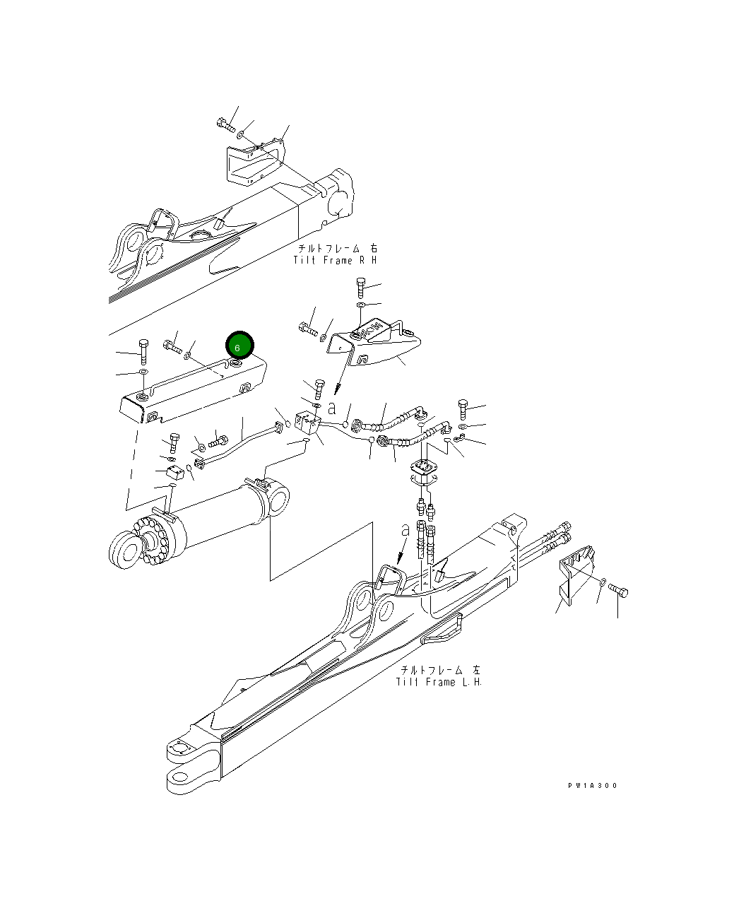 Крышка 19M-72-22160 Komatsu
