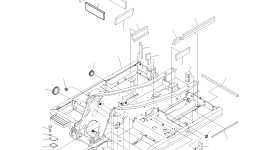 Крышка 205-30-J1180 Komatsu