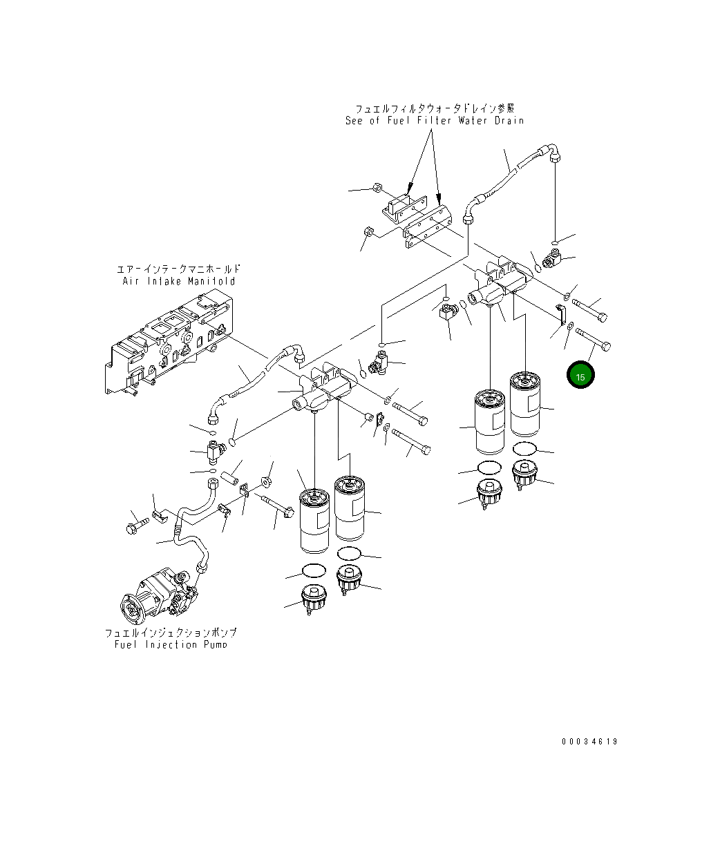 Болт 01011-81215 Komatsu
