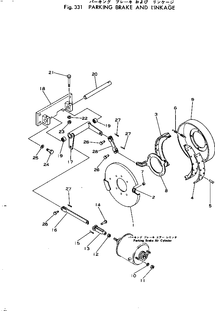 Болт 382-080297-1  Komatsu