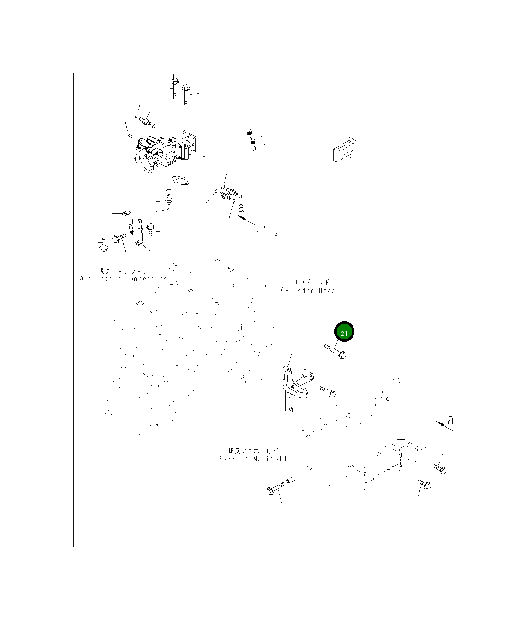 Болт 6751-71-6340 Komatsu
