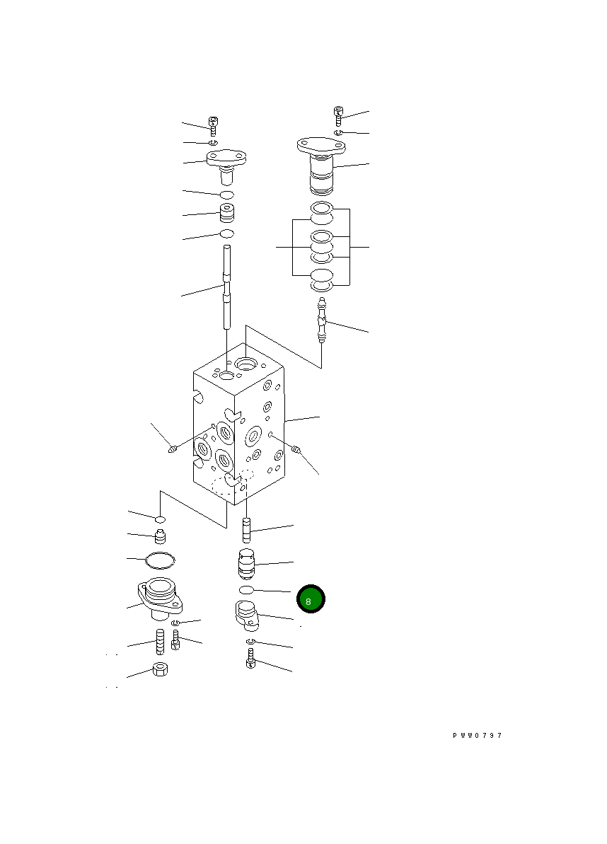 Кольцо уплотнительное (O-Ring) 07000-E2014 Komatsu