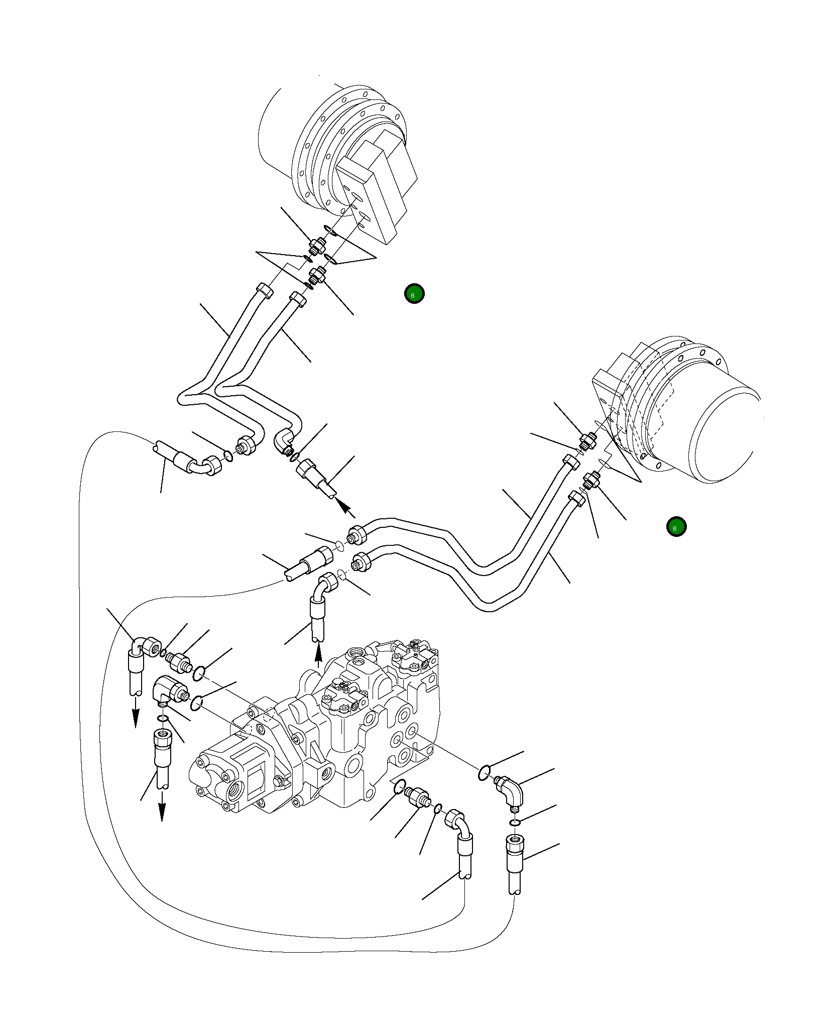 Кольцо уплотнительное (O-Ring) 855051029 Komatsu