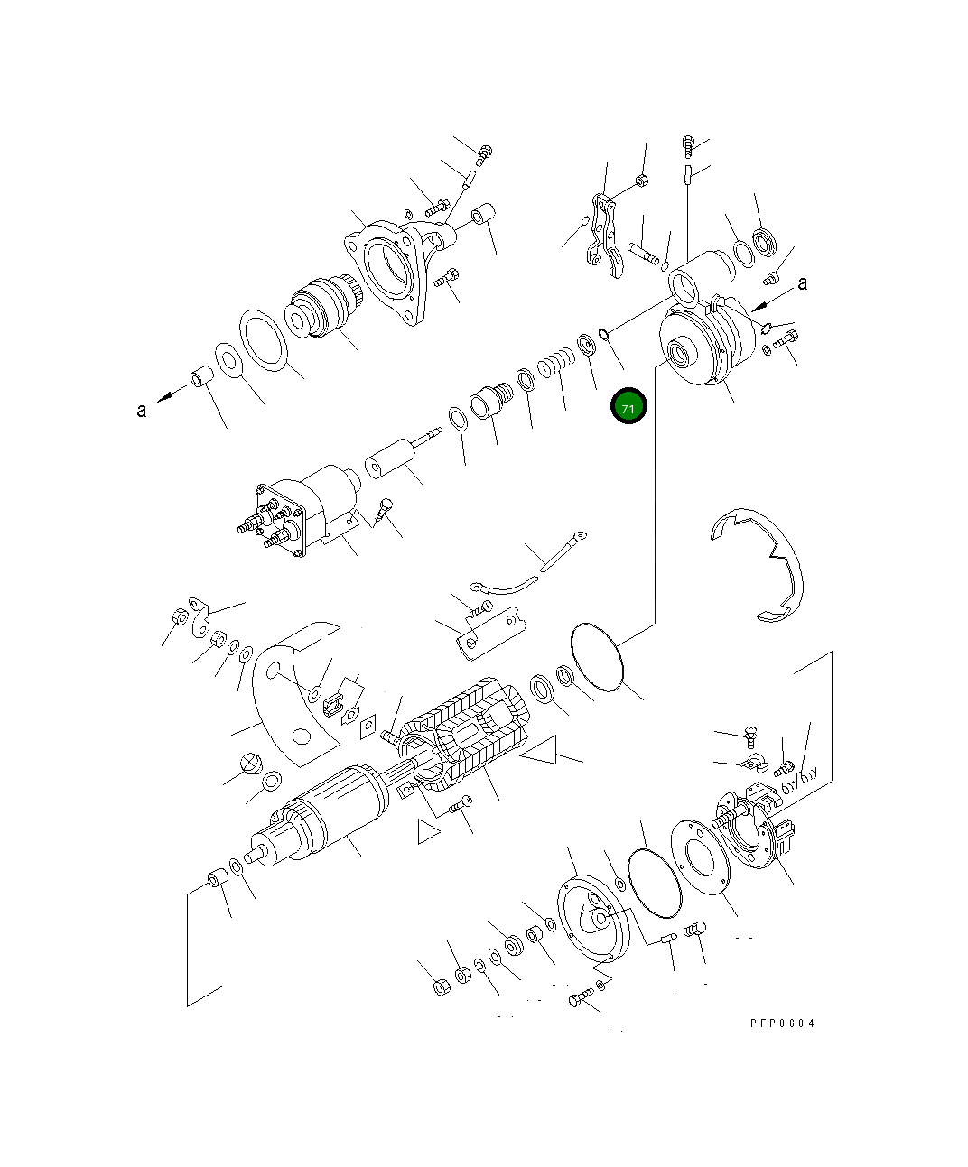 Кольцо DR9416374 Komatsu