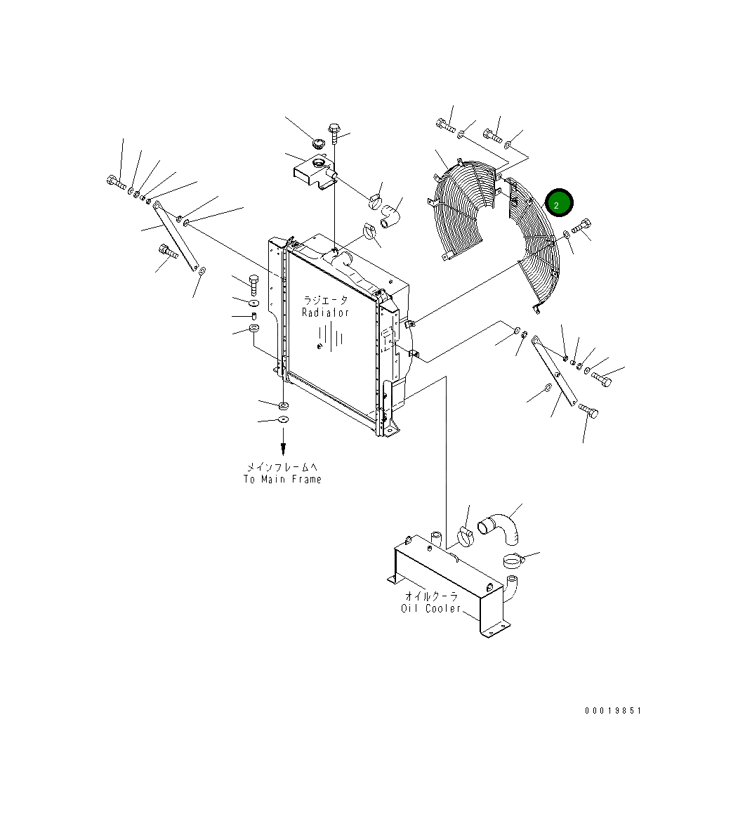 Крышка 567-03-71150 Komatsu