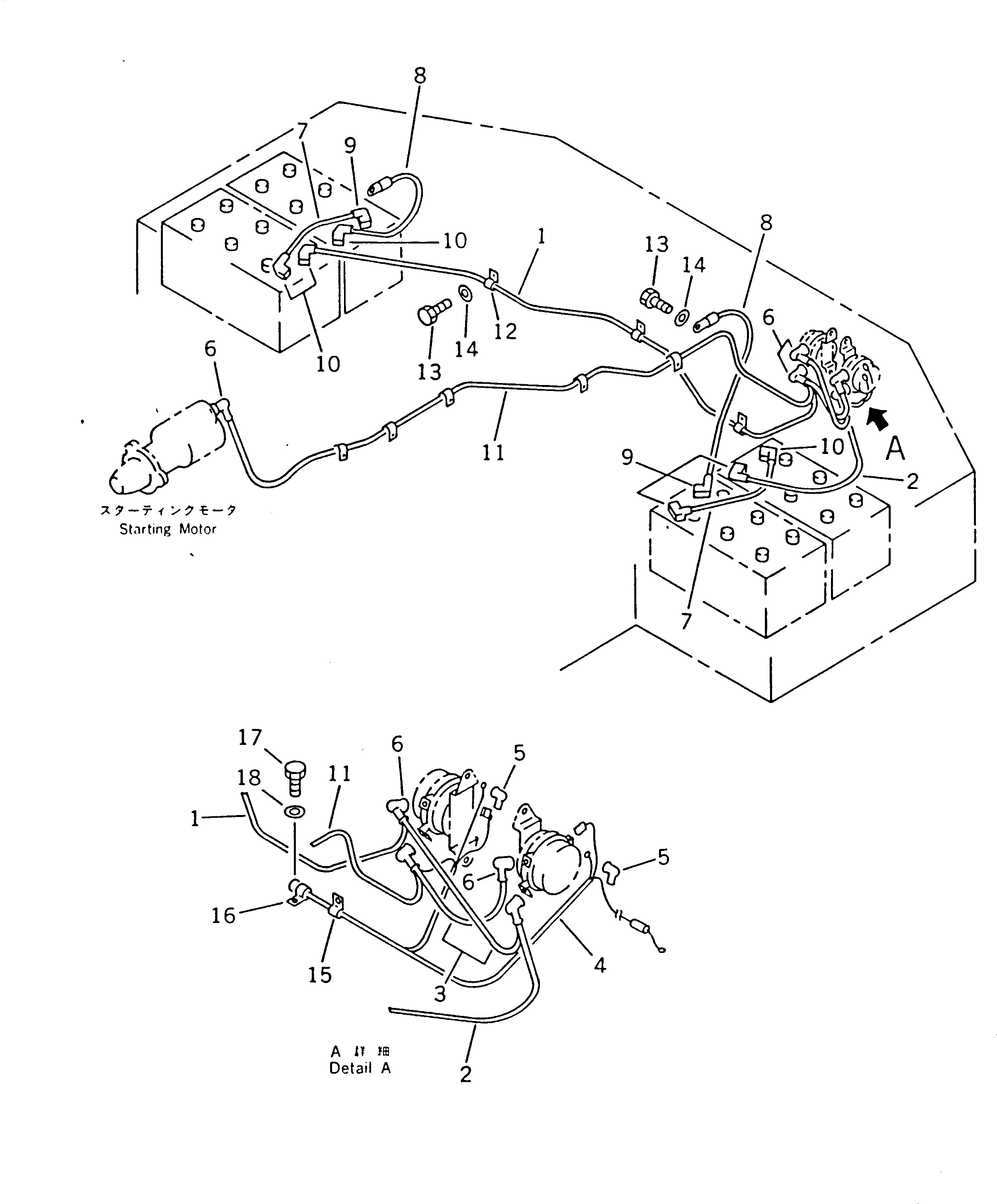 Болт 01010-51625 Komatsu