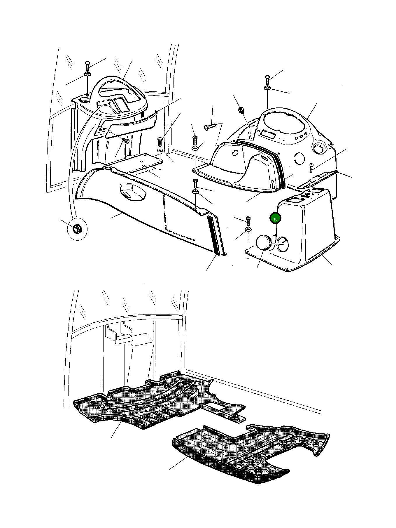 Крышка 312648670 Komatsu