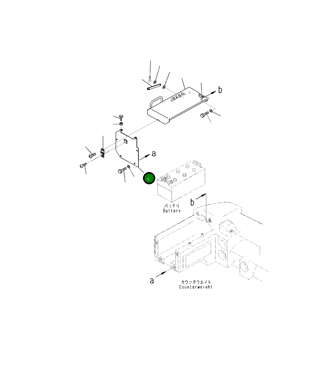 Крышка 421-06-51320 Komatsu