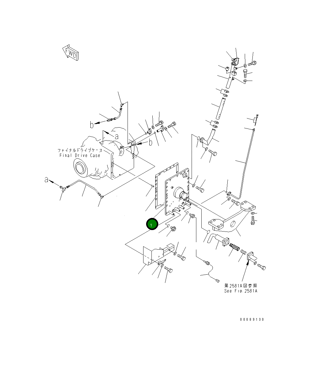 Крышка 235-22-58112 Komatsu