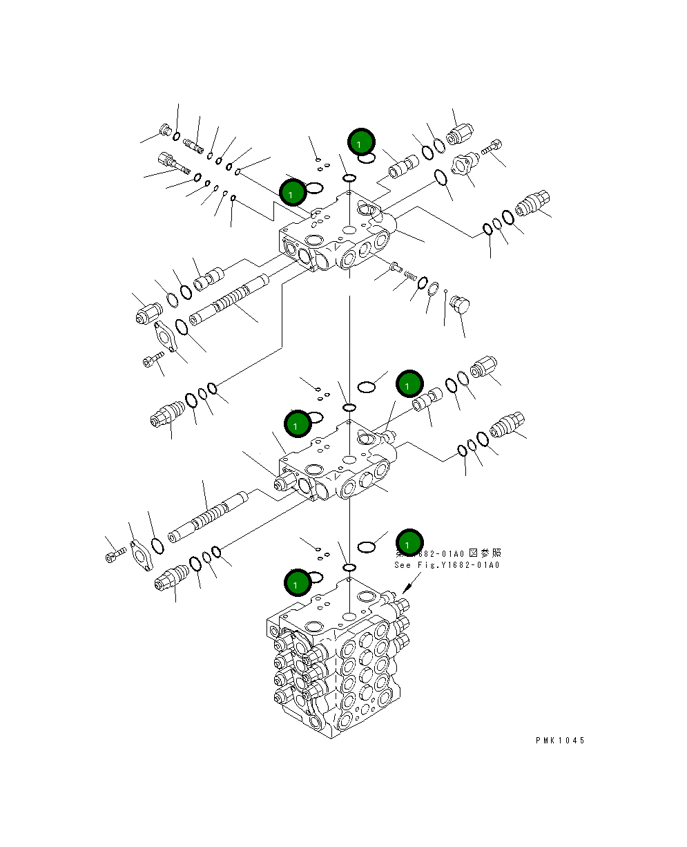 Кольцо уплотнительное (O-Ring) TM0200-112 Komatsu