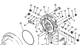 Болт 708-8F-11240 Komatsu