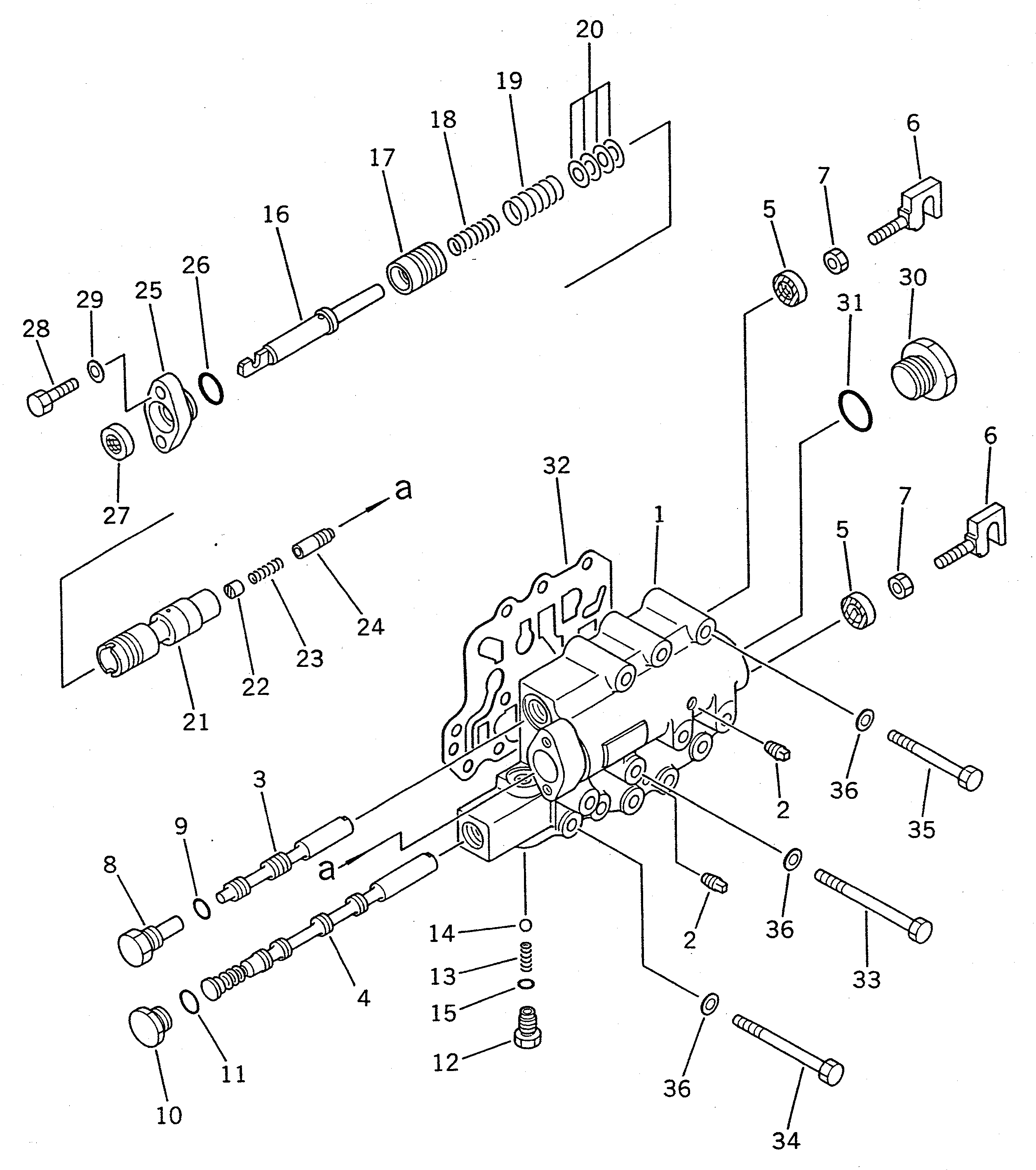 Болт 362-15-15980  Komatsu