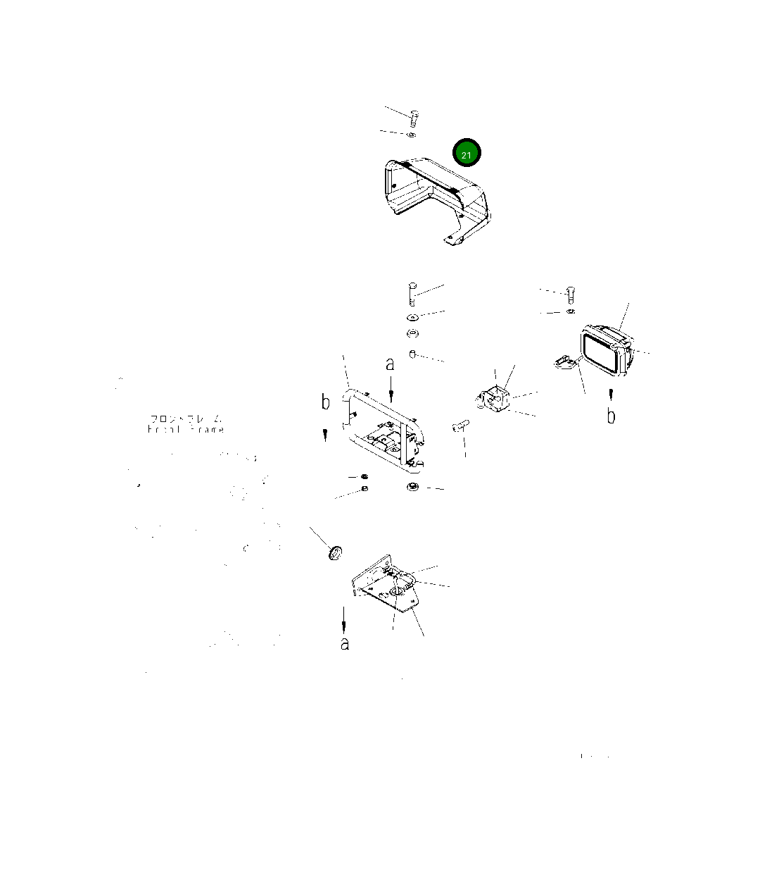 Крышка 419-06-53151  Komatsu