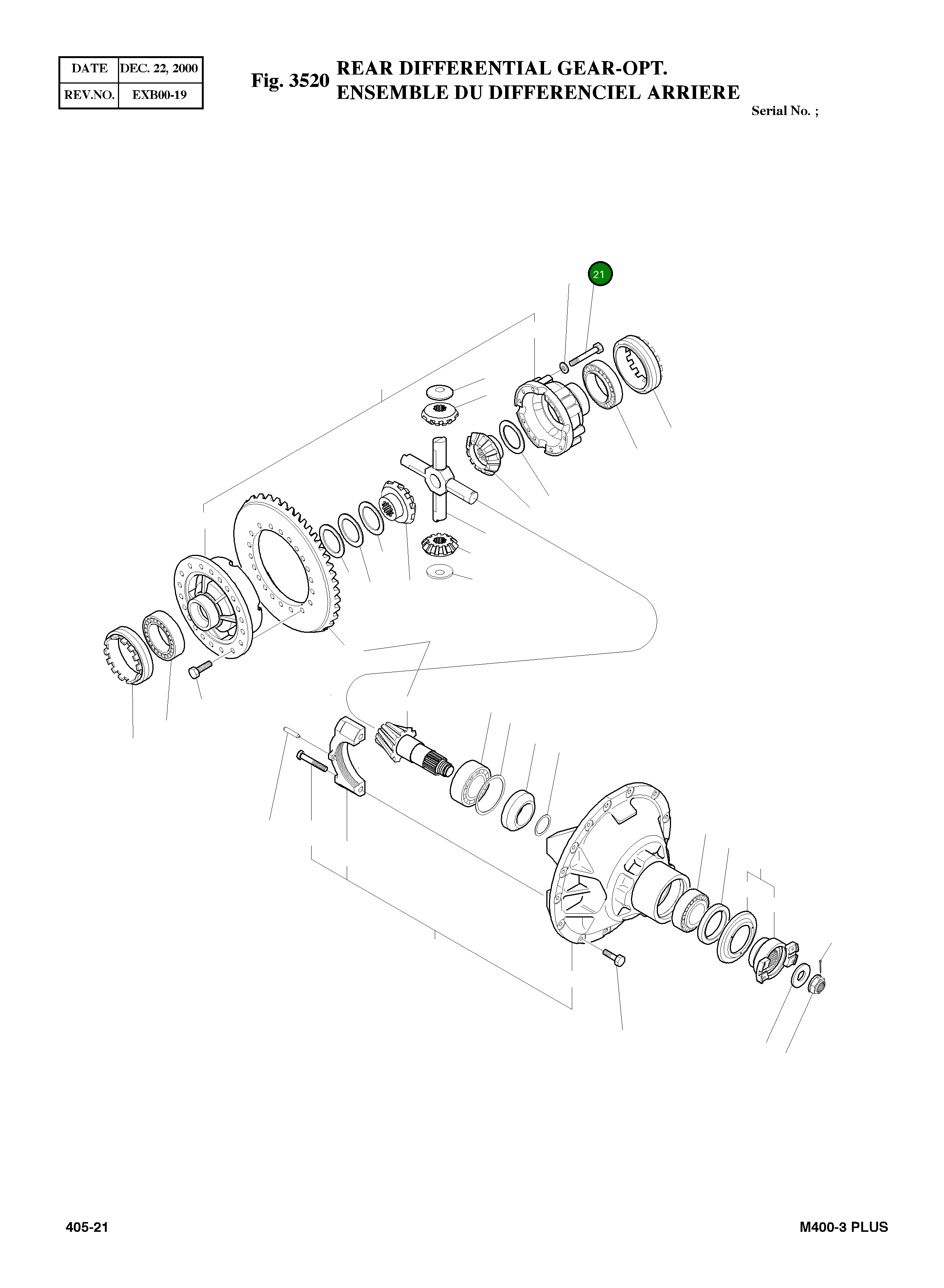 Болт 9011-21220 Komatsu