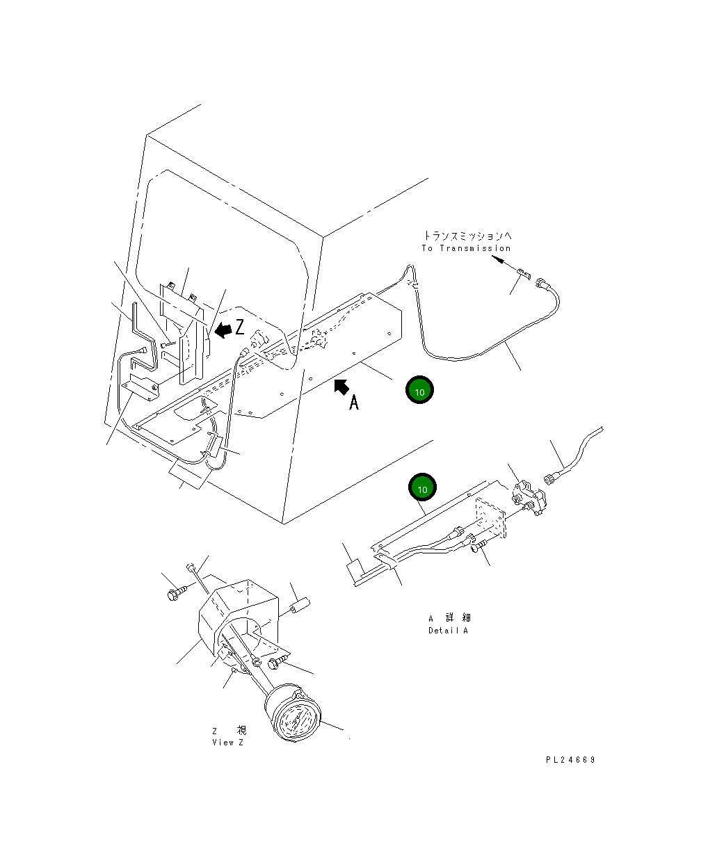 Крышка 567-86-71410 Komatsu