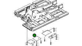 Крышка 20Y-54-J1710 Komatsu