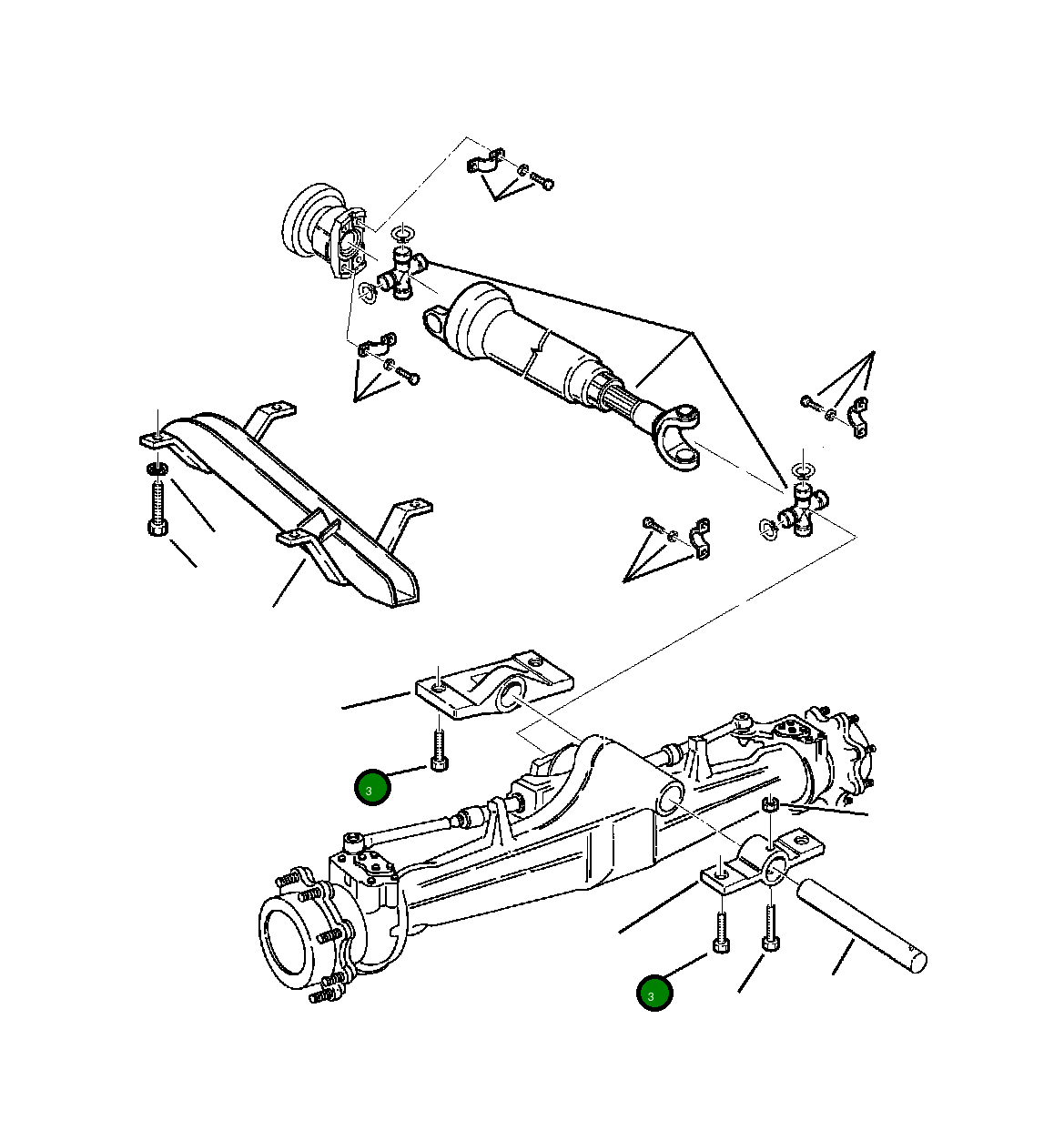 Болт 801015653 Komatsu