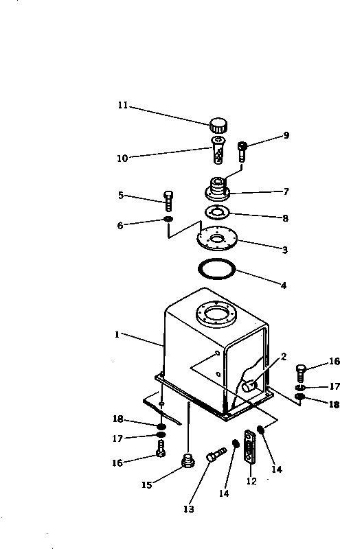 Кольцо уплотнительное (O-Ring) 1-11660-1130  Komatsu