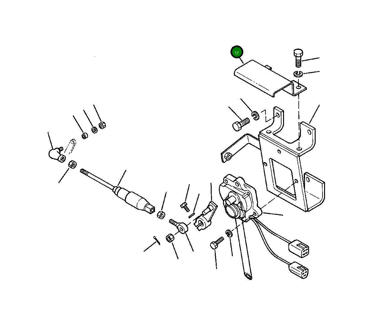 Крышка 208-43-68160 Komatsu