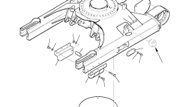 Крышка 22E-30-11140 Komatsu