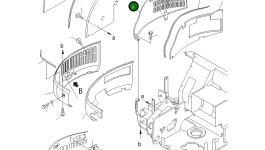 Крышка 21U-54-31510 Komatsu