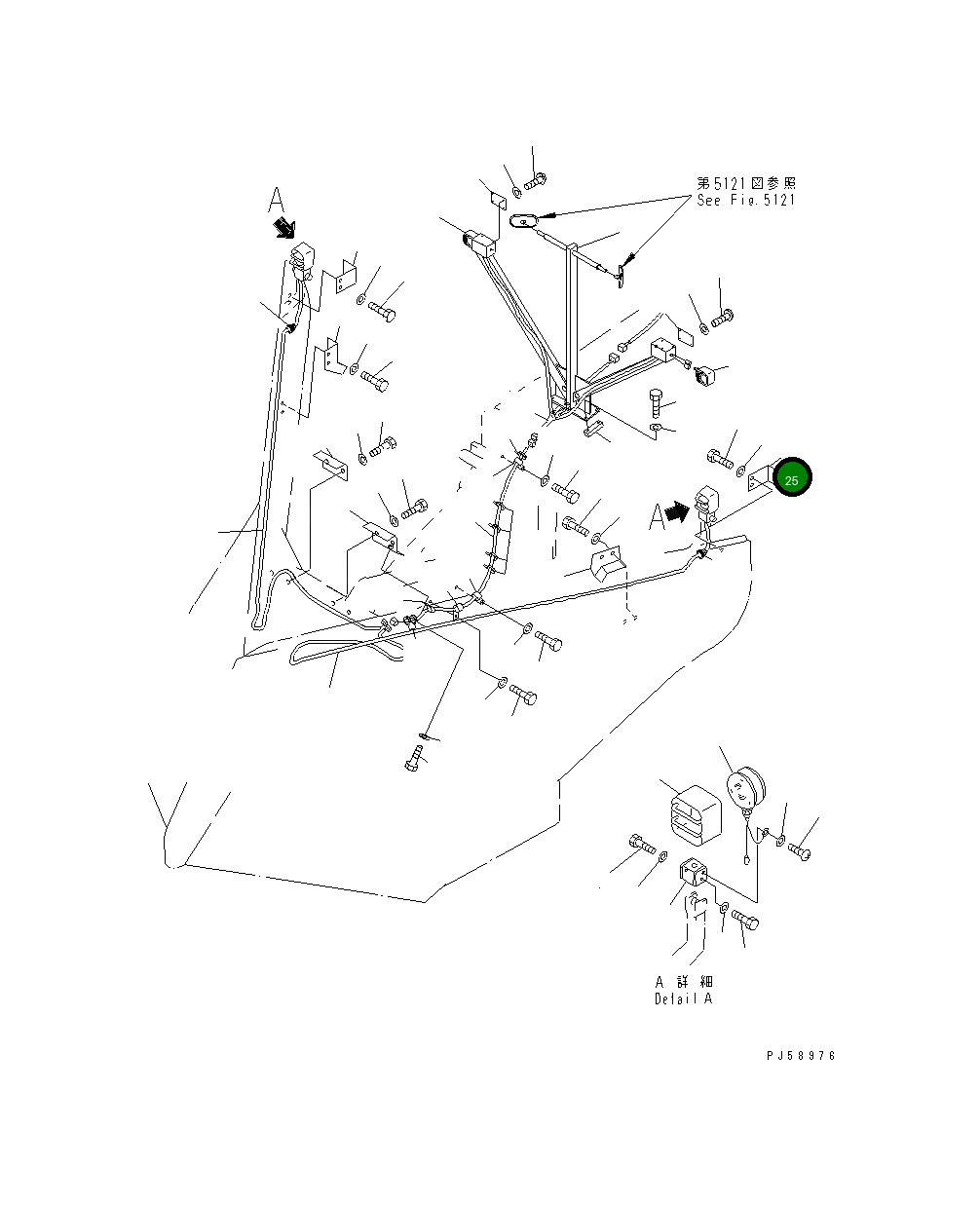 Крышка 23D-806-1760 Komatsu