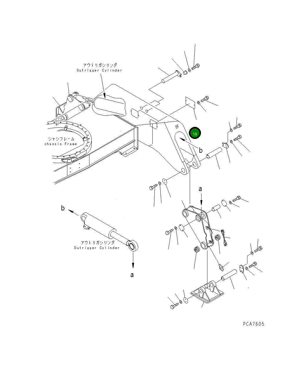 Крышка 20G-47-K1570 Komatsu