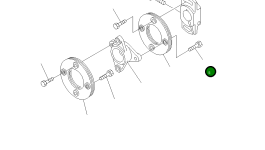 Болт DK156633-8000 Komatsu
