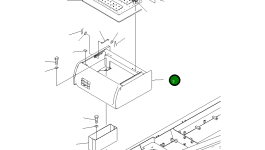 Крышка 207-54-77421 Komatsu