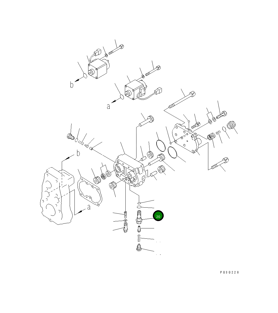 Кольцо уплотнительное (O-Ring) 6553-71-8520 Komatsu