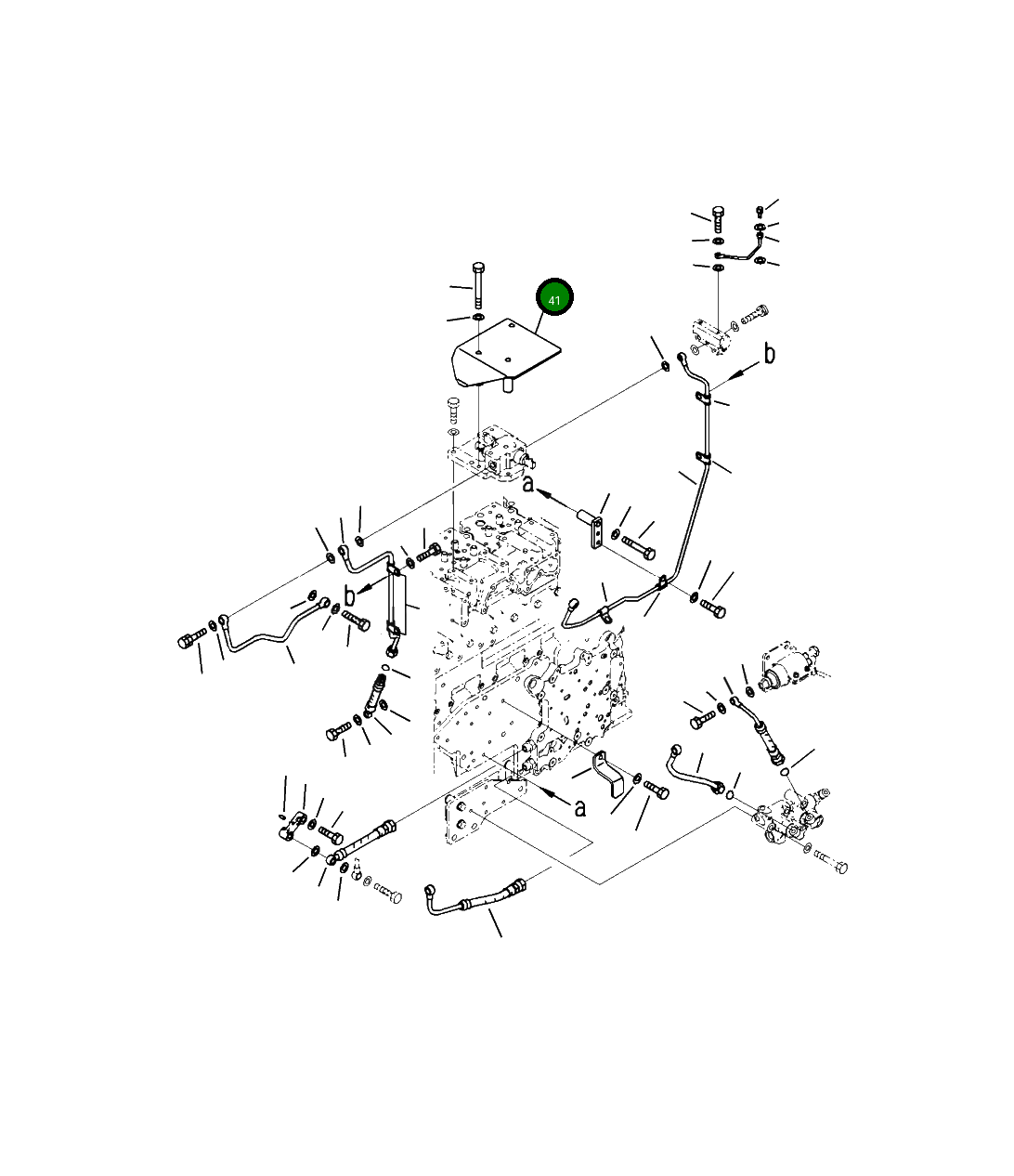 Крышка 6252-71-5720 Komatsu