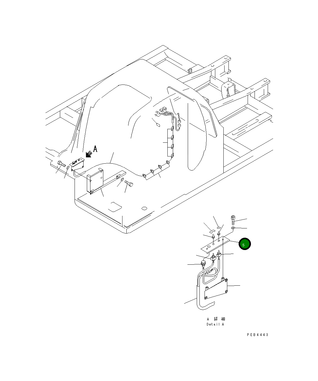 Крышка 20Y-06-22960 Komatsu