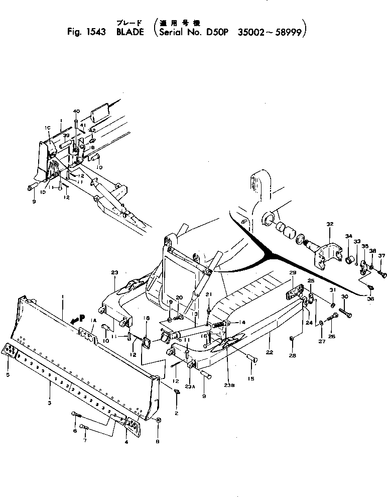 Болт 130-955-1360 Komatsu